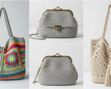 17 Latest Crochet Handbag Ideas To Try This Year 17 Latest Crochet Handbag Ideas To Try This Year