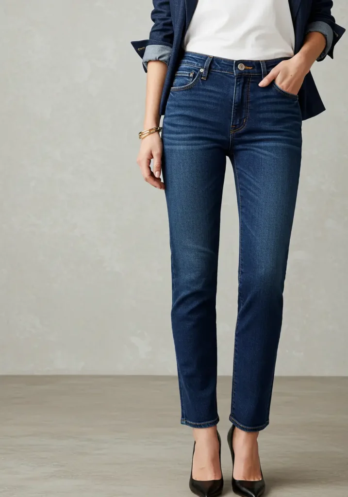 Dark Wash Indigo Jeans
