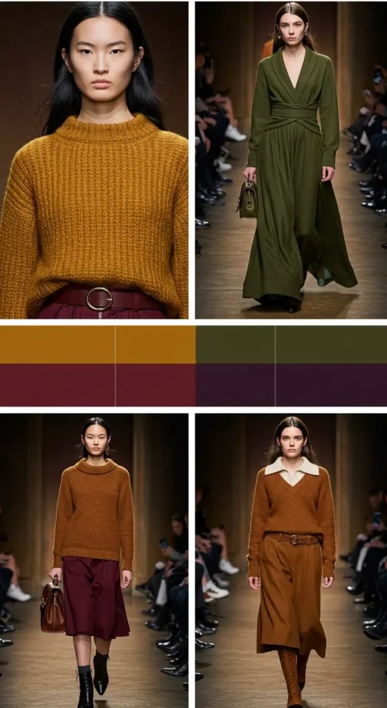 Fall Fashion Color Combinations