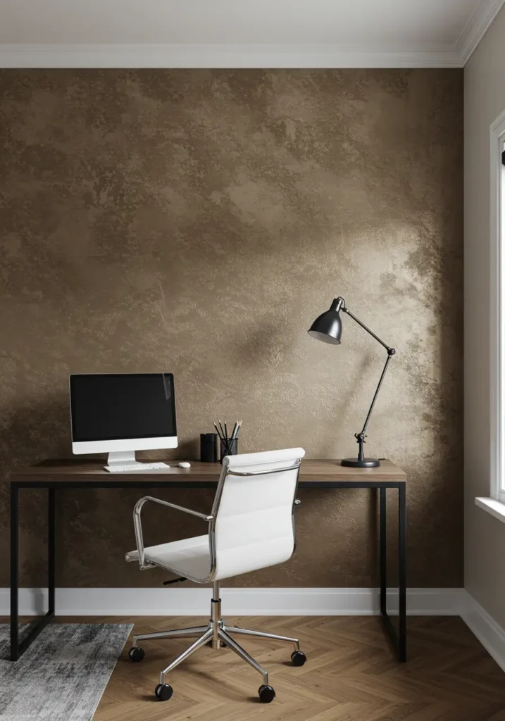 Faux Concrete or Metallic Paint Finish- Industrial Edge