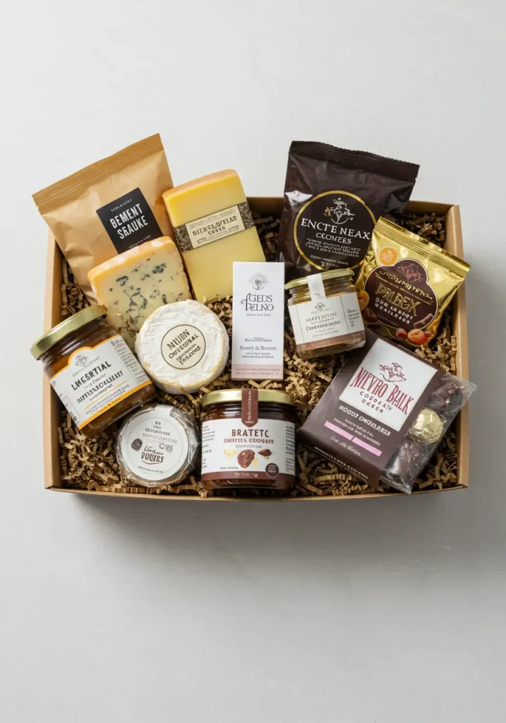 Gourmet Food or Beverage Baskets