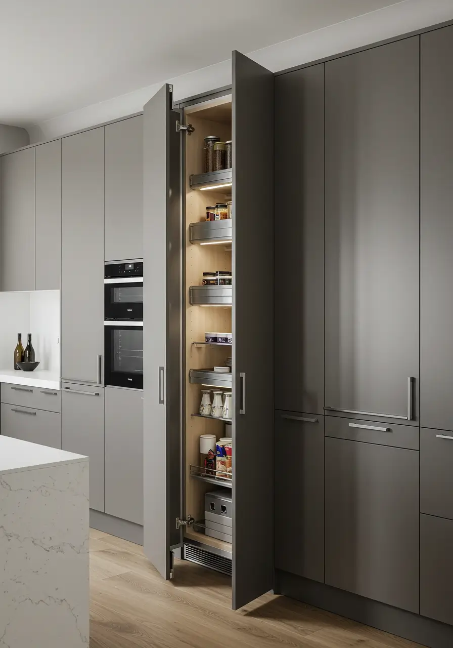 Hidden Appliances and Minimalist Aesthetics
