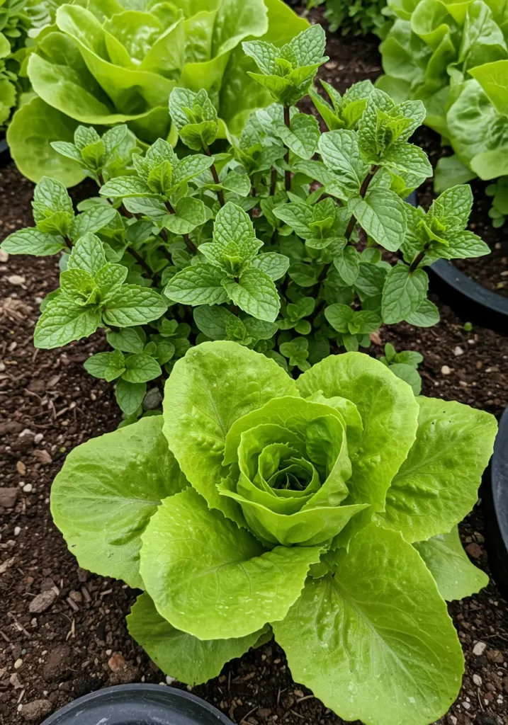 Lettuce and Mint