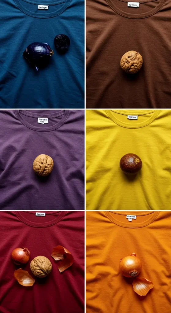 Natural Dyes and Their Color Palettes