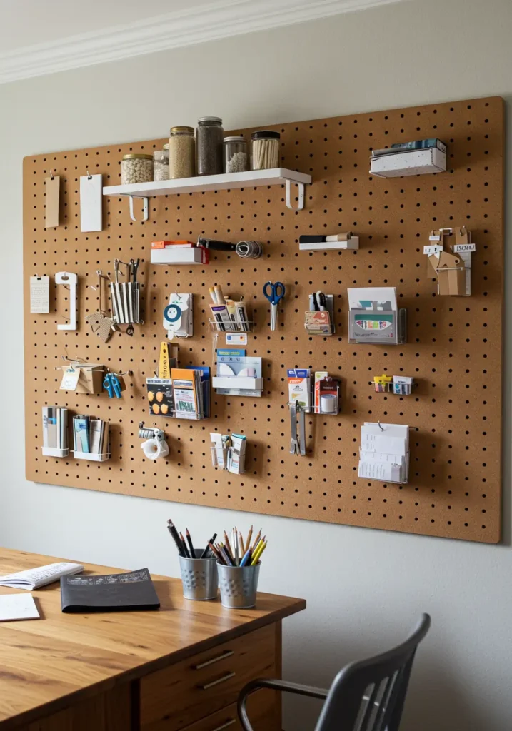 Pegboard System- Organized Functionality