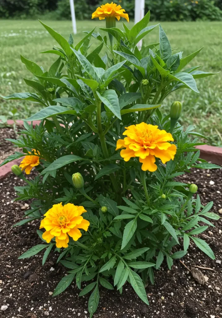 Peppers and Marigolds