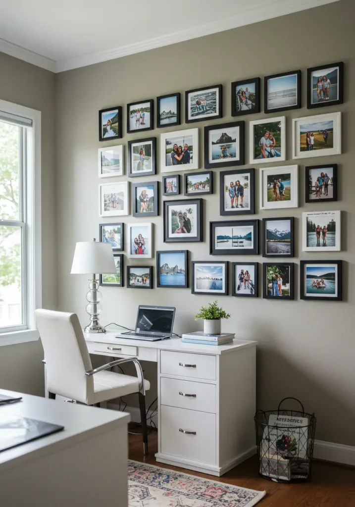 Photo Collage Wall- Personal Storytelling