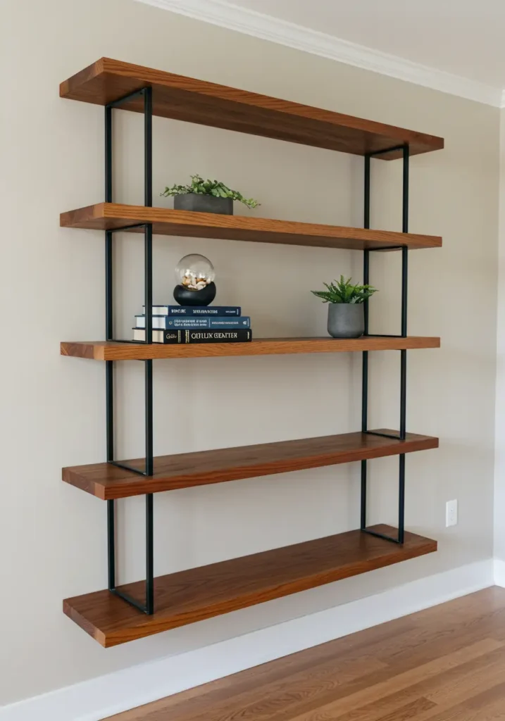 Premium Finishes and Customization (Over $100 per shelf)