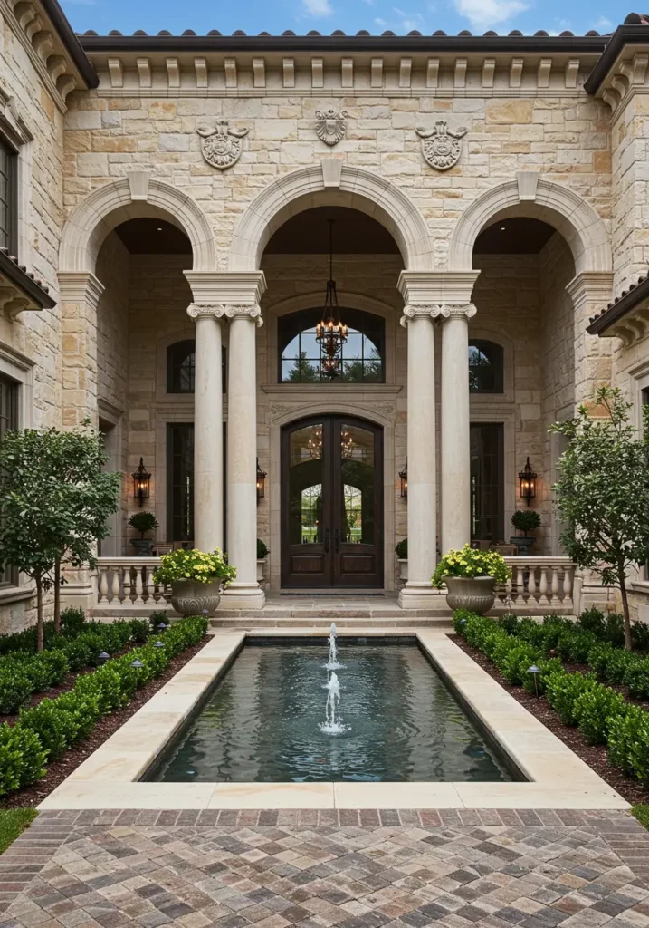 Roman Villa Influences