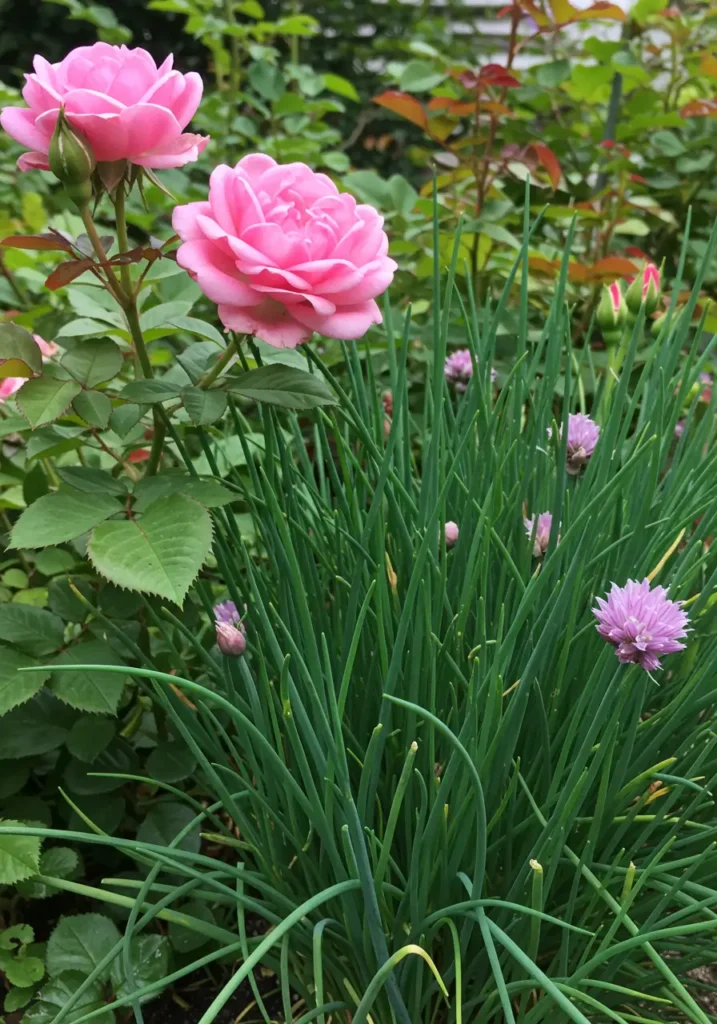 Roses and Chives