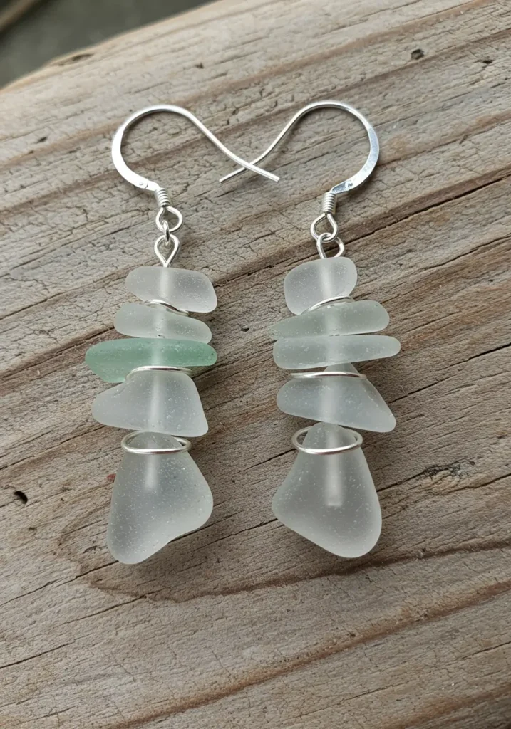 Sea Glass Earrings