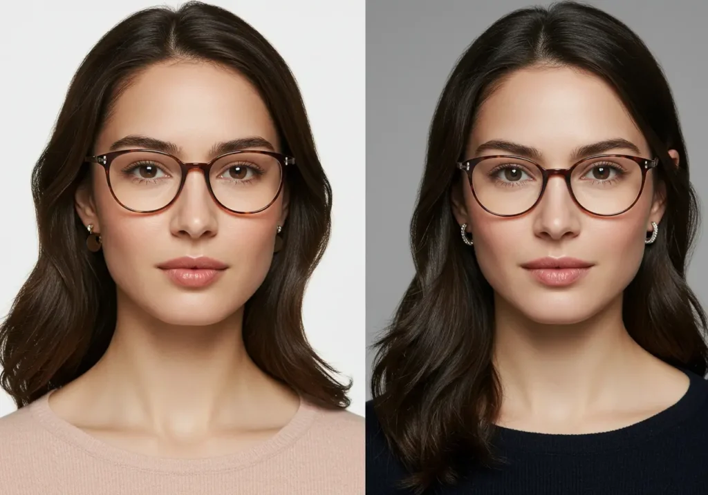 Glasses for Women Over 40- Skin Tone and Hair Color