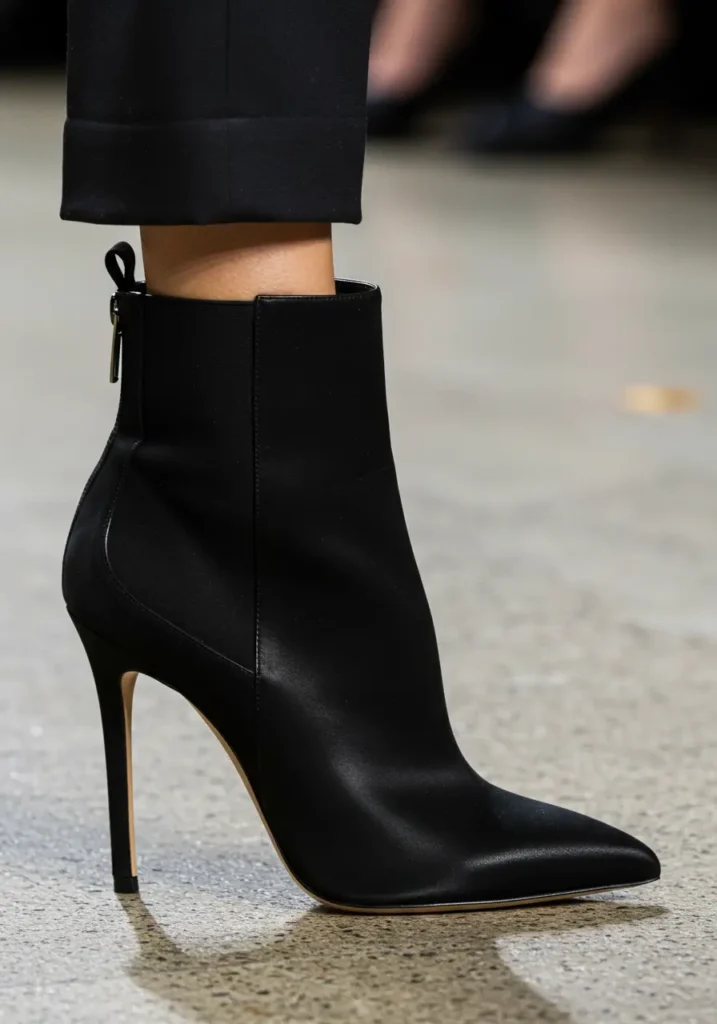 The Sleek Stiletto Heel Bootie