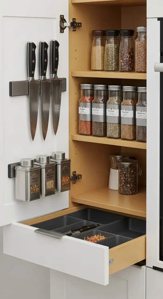 Use Magnetic Strips