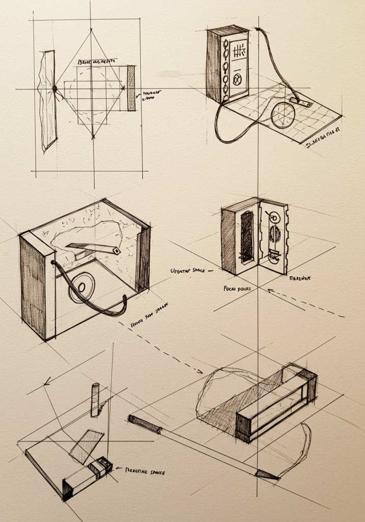 pencil drawing- Composition