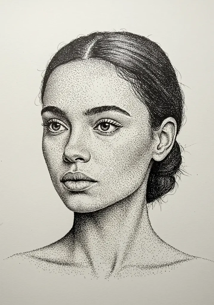 pencil drawing- Stippling