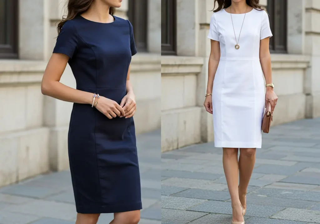 summer dresses over 40- Shift and Sheath Dresses