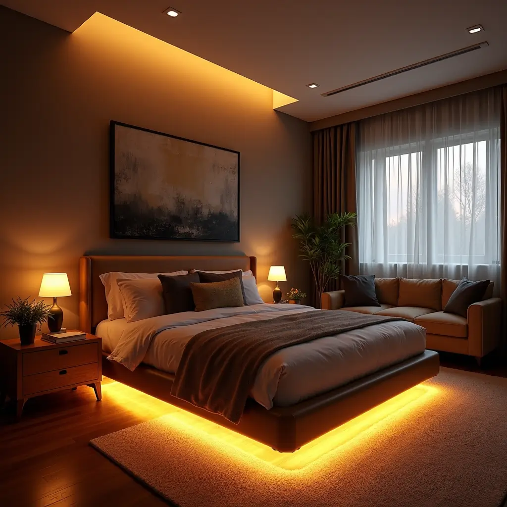 Cabin Trip Aesthetic: How to Plan artificial lighting