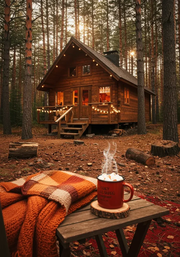 Cabin Trip Aesthetic: How to Plan rustic exterior