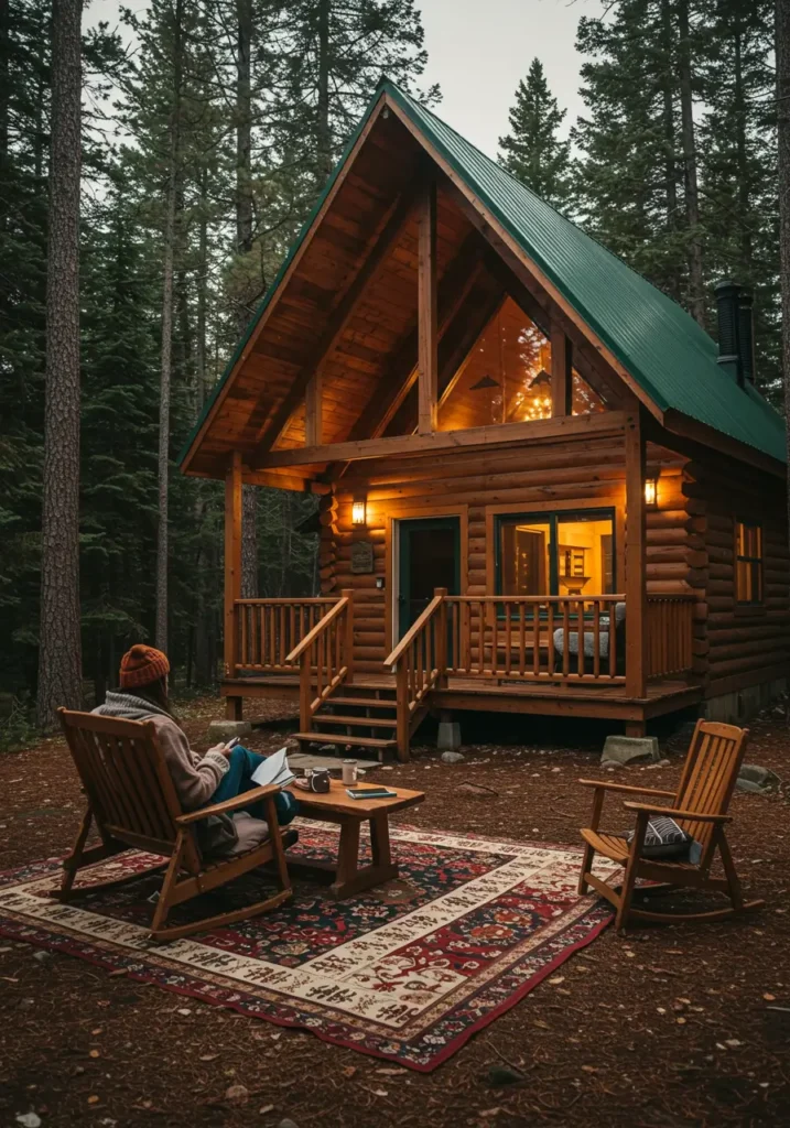 Cabin Trip Aesthetic: How to Plan cozy interior
