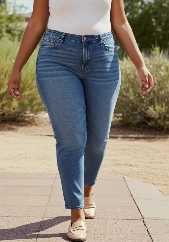 Eloquii High-Waisted Slim Jeans