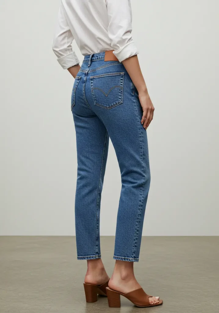 Gap High-Rise Straight Jeans