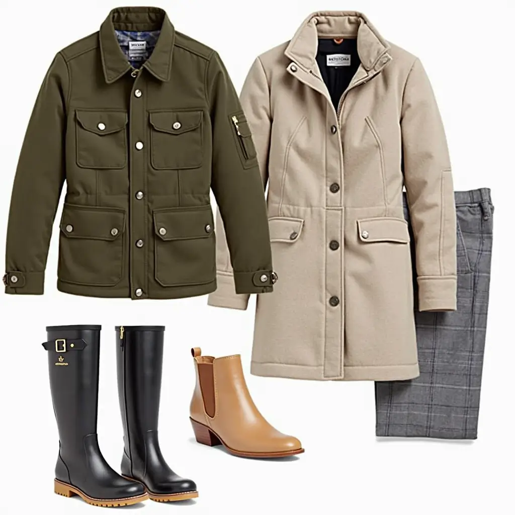 Cabin Trip Aesthetic: How to Plan outer layers