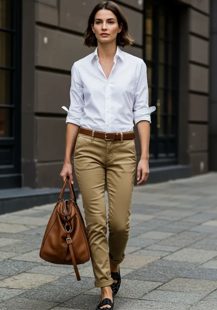 The Button-Down Shirt and Chinos