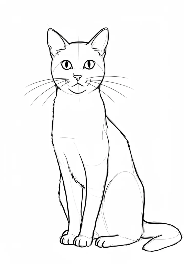 Adding the Legs and Tail