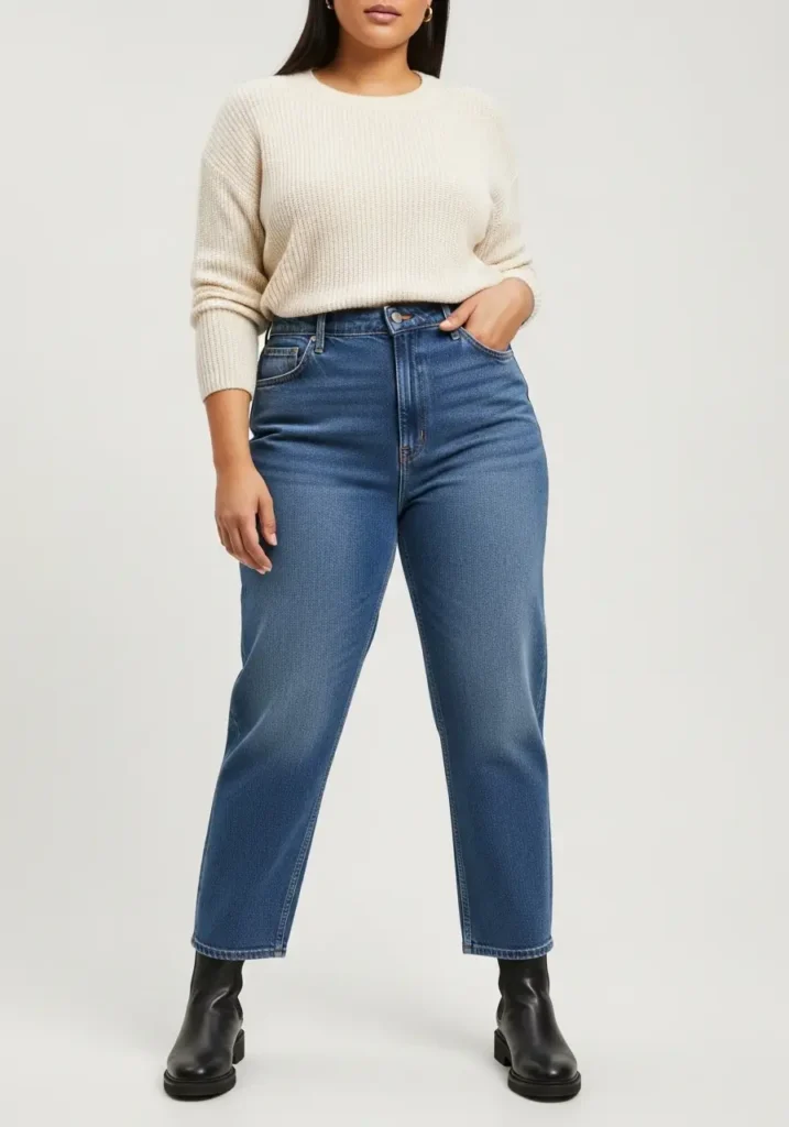 Body Type Considerations- mom jeans