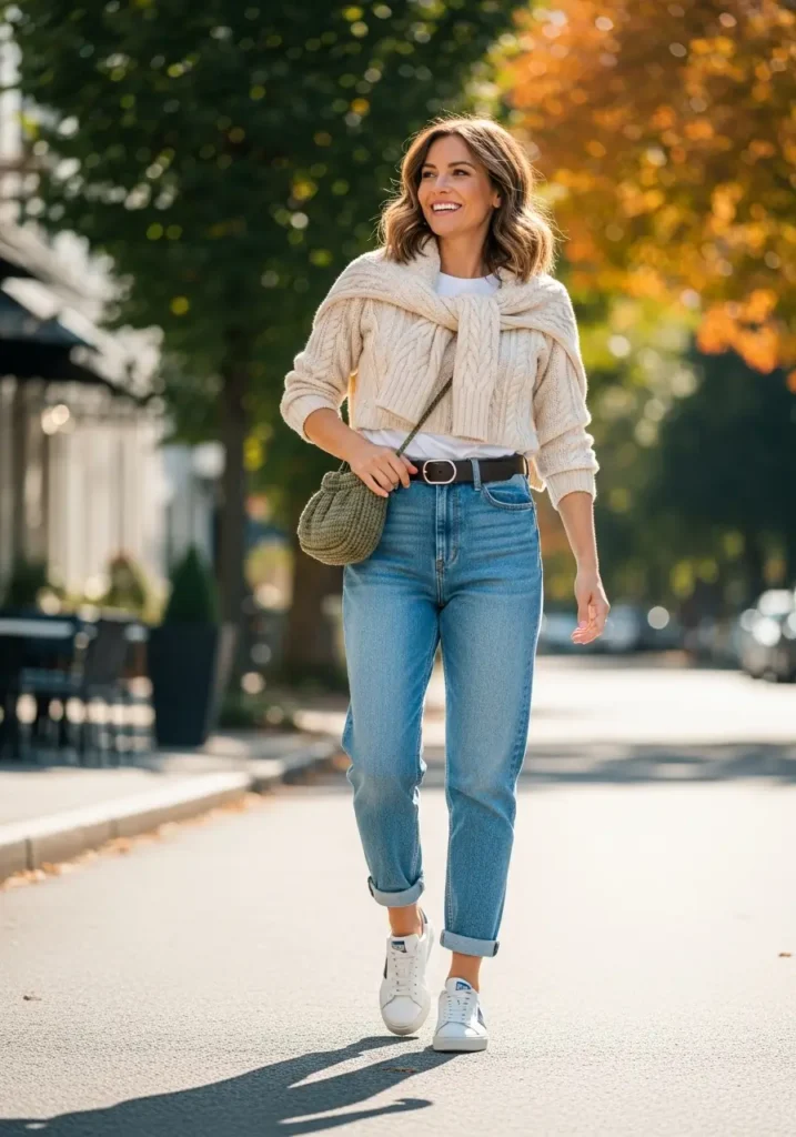 Casual Chic- mom jeans