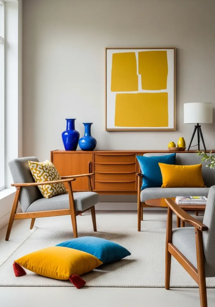 Color Coordination- mid-century