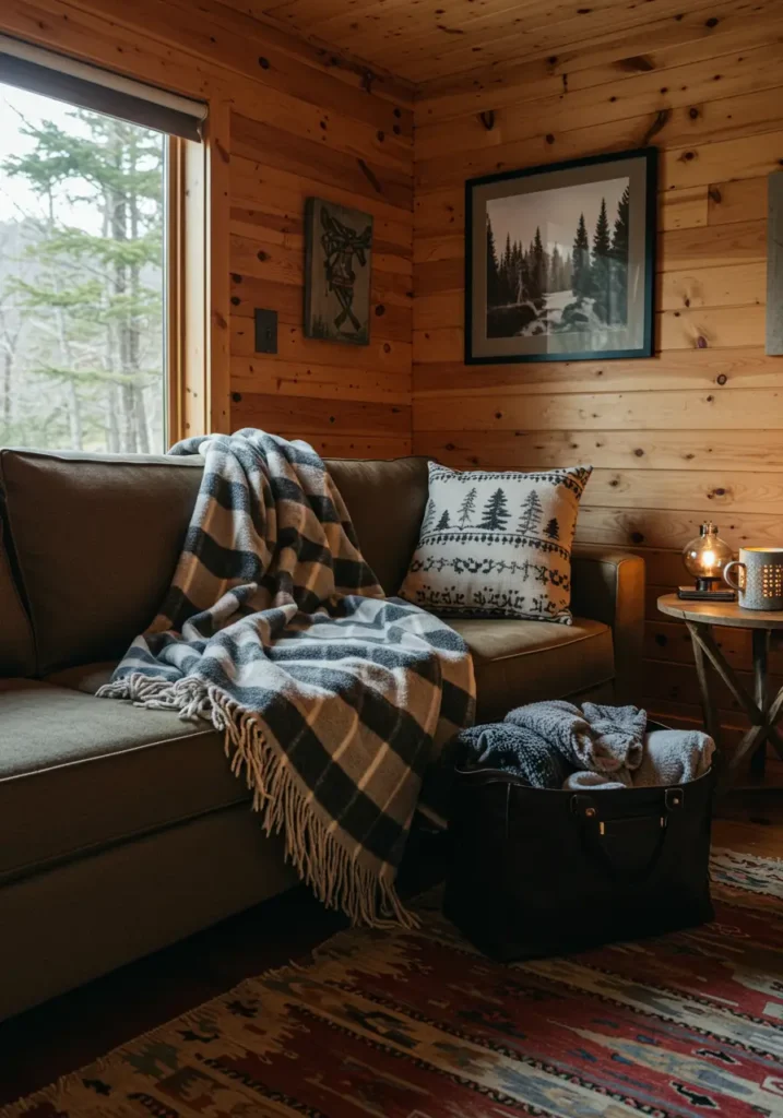 Comfort Essentials for Cabin Trip Aesthetic-Cozy Throw Blankets