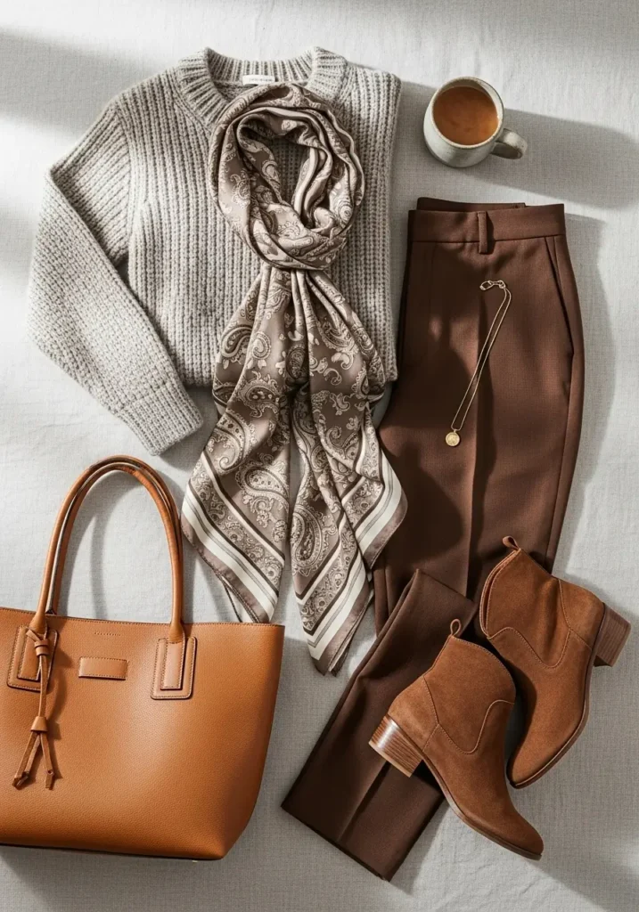 Earthy Neutrals and Warm Browns