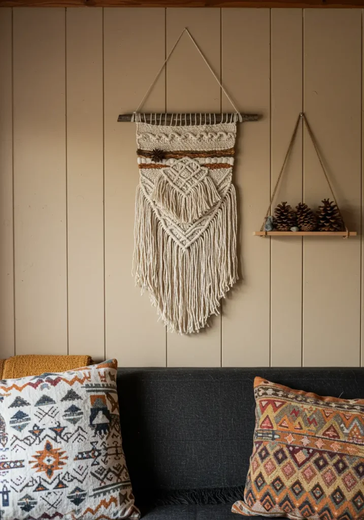 Nature-Inspired Decor-Woven Wall Hanging