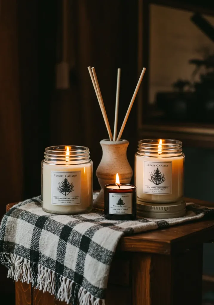 Scent and Atmosphere-Scented Candles