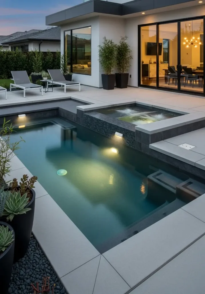 Small Plunge Pools and Spas