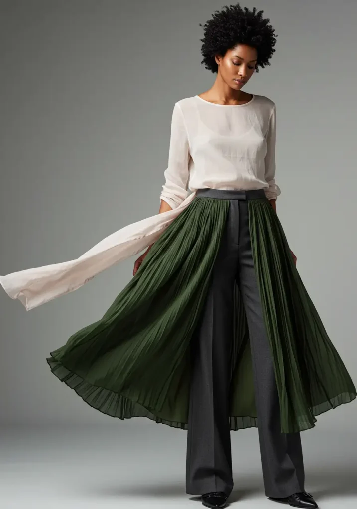 Visible seams under outfits