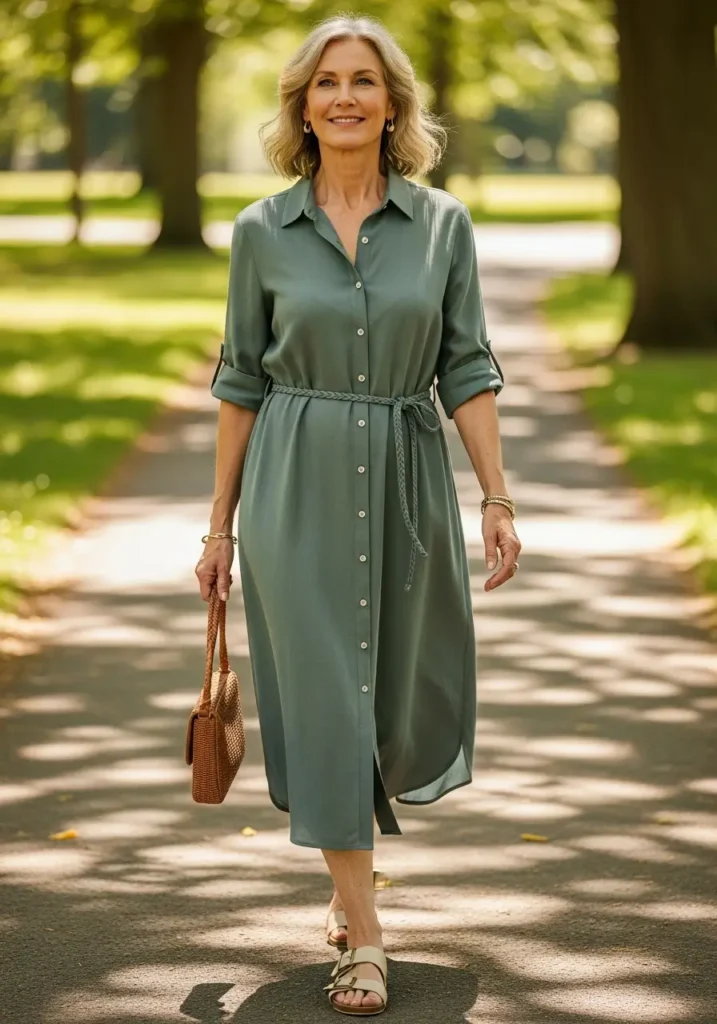 Shirt Dress- Dress at 60