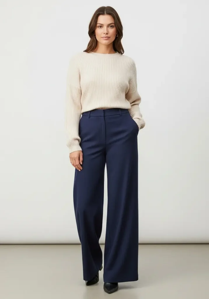 The Inverse Volume Principle- Secrets for Wearing Wide Leg Pants