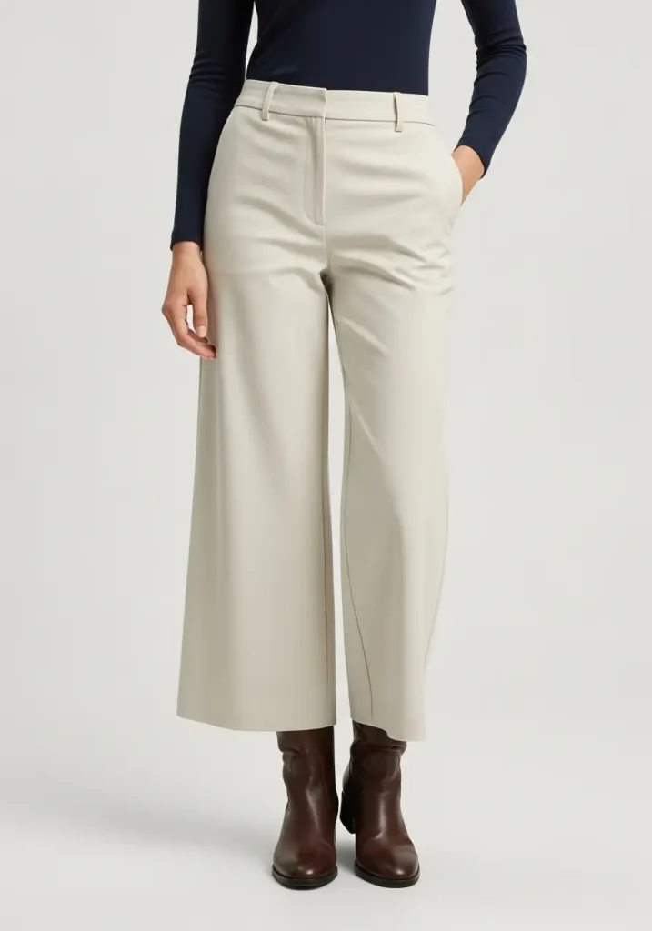 The Layering Longevity Technique- Secrets for Wearing Wide Leg Pants