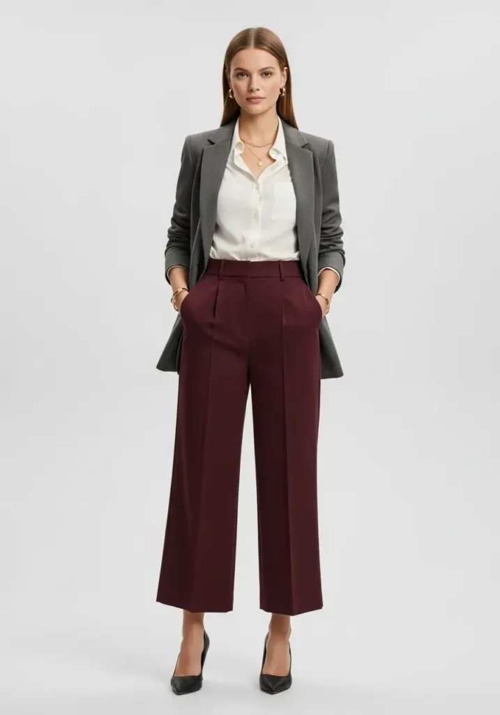 The Presentation-Ready Formula- Secrets for Wearing Wide Leg Pants