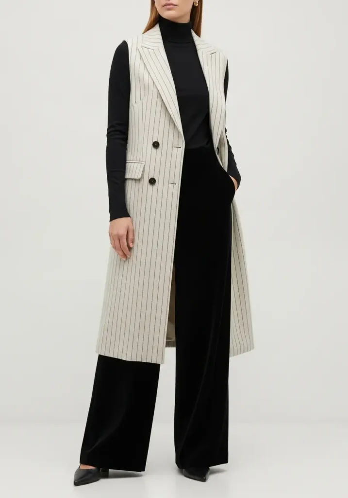 The Unexpected Layering Formula- Secrets for Wearing Wide Leg Pants
