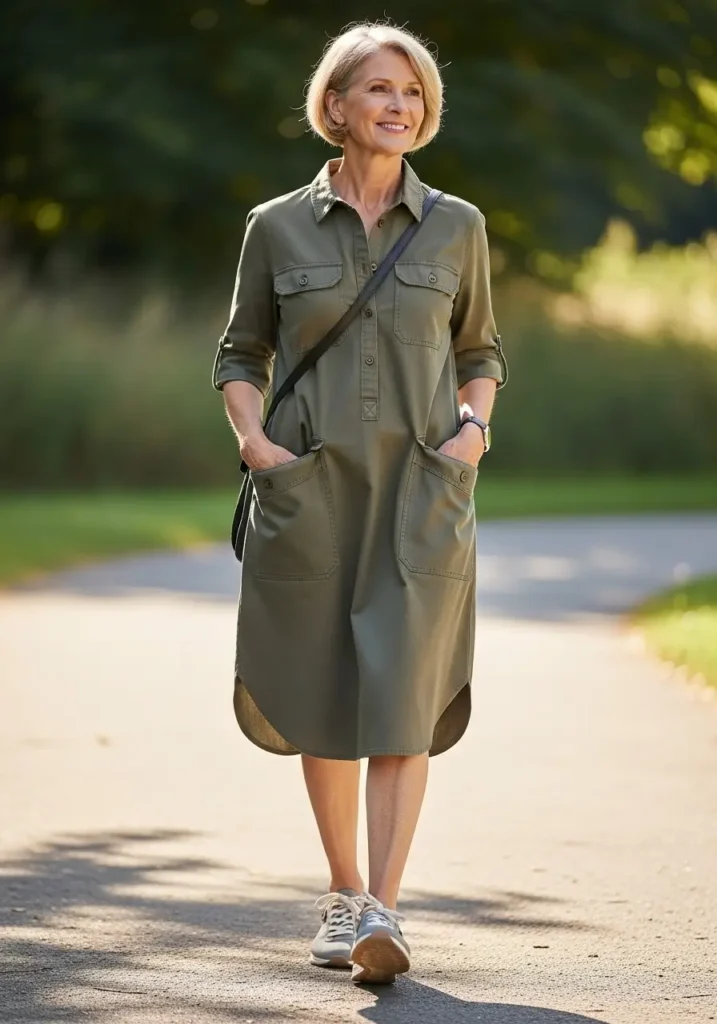 Utility Shirtdress- Dress at 60