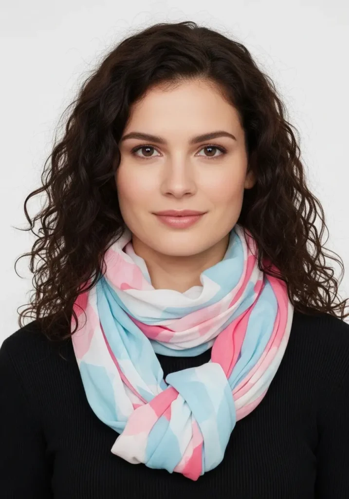 Selecting Scarves for Your Face Shape
