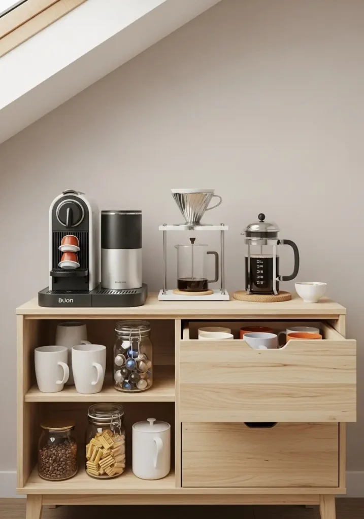 Office or Study Coffee Nook for Remote Work