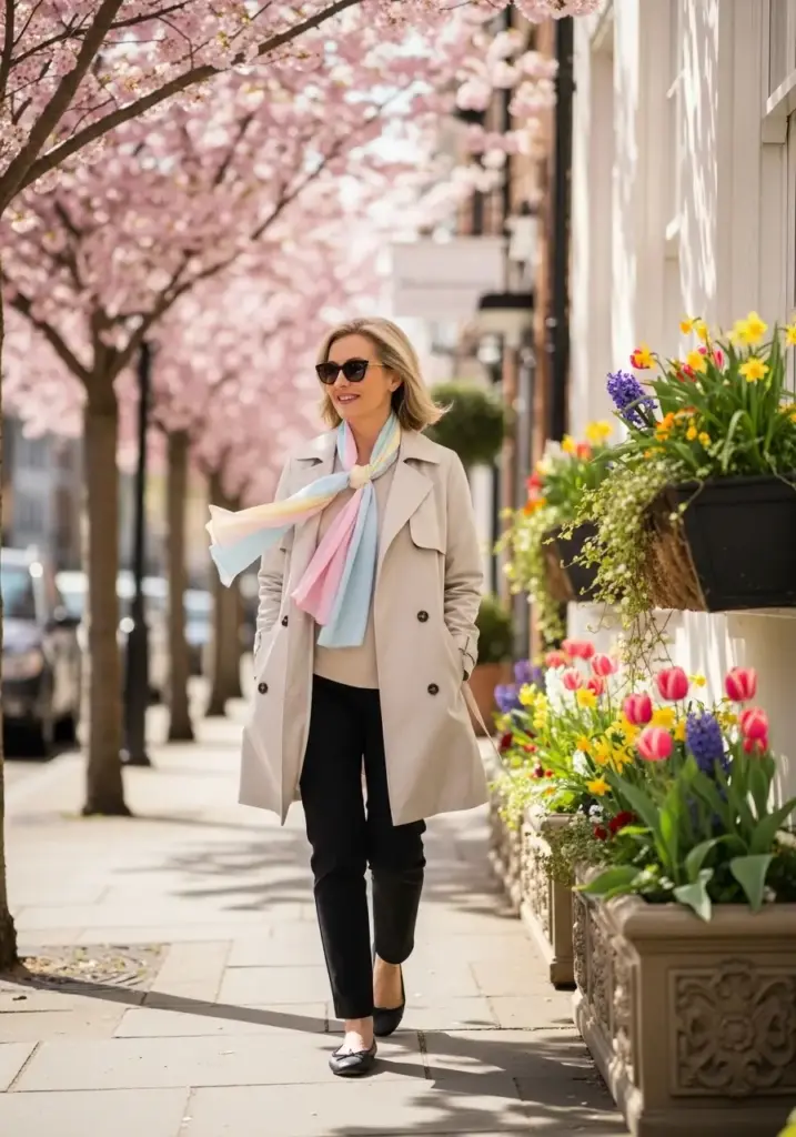 Spring- Light Layers and Fresh Color