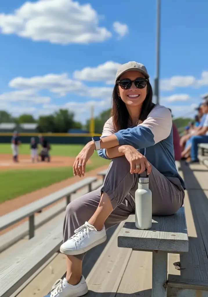 Baseball Mom Outfits: Cute, Easy Looks for Every Game Day Warm-weather outfit