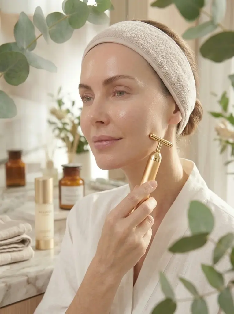 Facial Massaging Tools with Vibration