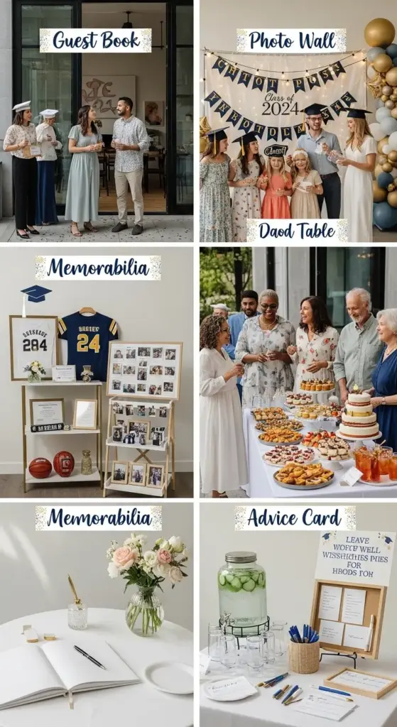 Open house with memory stations